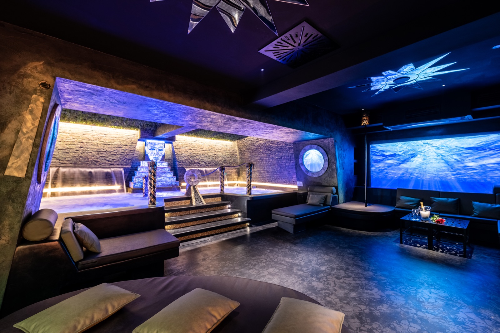 SPA Maya con piscina 32mq per addio al nubilato e feste di gruppo a Roma