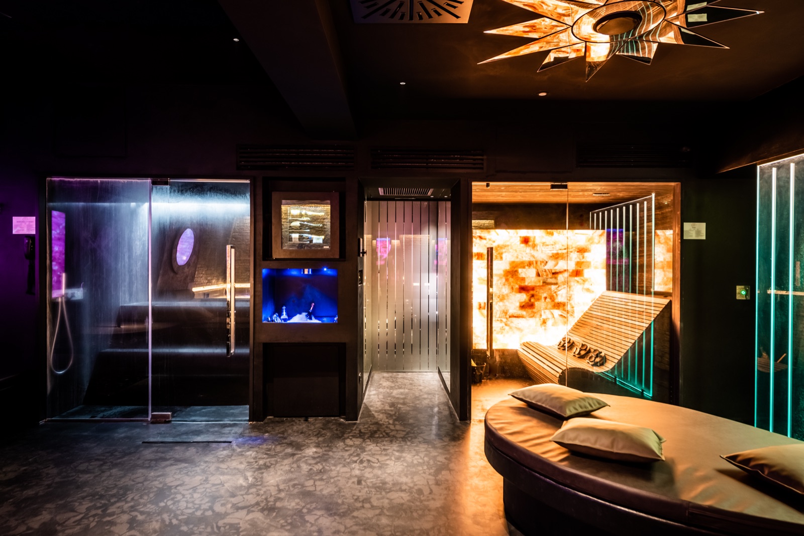 SPA Maya - daybed relax con lampada stellare